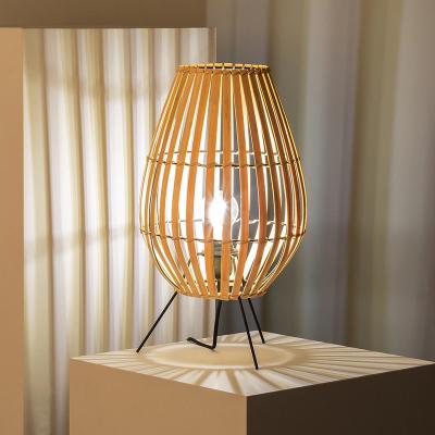 China Chinese Style Modern Rattan Lamp For Bedroom Bedside Tea Room for sale