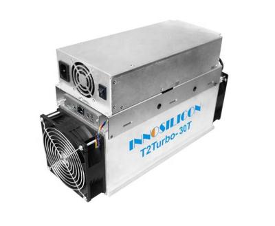 China Bitcoin Miner Innosilicon T2t-30t 30 Th/S 2200w With Psu Profitability High for sale