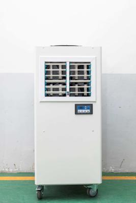 China O móvel 6KW roda o controlo de manual industrial dos refrigeradores do ponto à venda