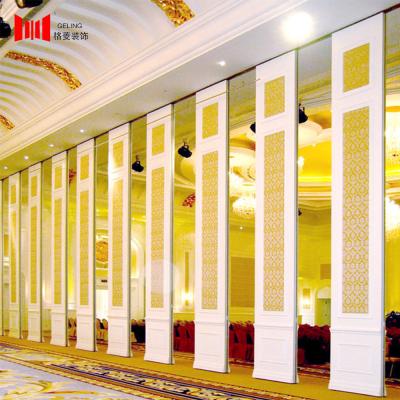 China 13m High 44db MDF Board Decorative Partition Wall For Gallery Gym for sale
