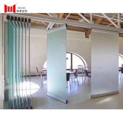 China OEM ODM Frosted Glass Office Walls And Doors for Meeting Room for sale