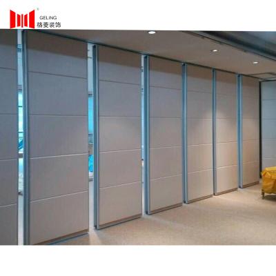 China White 95mm Movable Partition Wall Panel 6063-T6 Aluminum Frame for sale