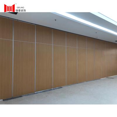 China MDF Board 22kg/M2 Soundproof Partition Wall In Hall Operable Wall Panels for sale