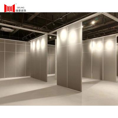China A parede de separação móvel 44-50db da sala de reunião de Geling faz isolamento sonoro à venda