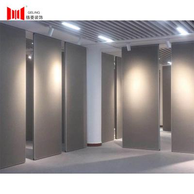 China MDF Board Room Divider Movable Wall Systems 22KG/M2 Collapsible for sale