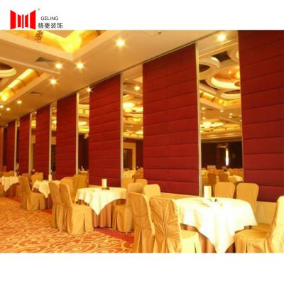 China Red 38-45db Movable Soundproof Room Divider Walls 6063-T6 Aluminum Frame for sale