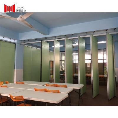 China 38-45db Soundproof Movable Partition Wall For Meeting Room Restaurant for sale