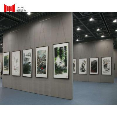 China Sliding 2M Commercial Full Wall Room Dividers For Art Gallery for sale