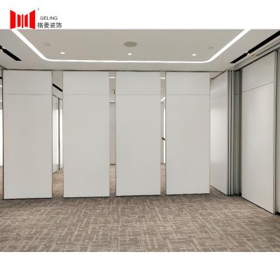 China 65mm Fabric Surface Sliding Folding Partitions Movable Walls ODM for sale