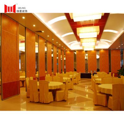 China Geling 65mm Conference Room Movable Partitions 900-1230MM Width for sale