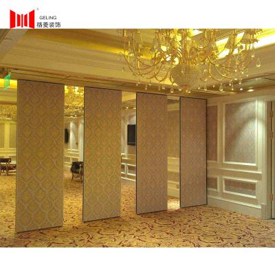 China 50mm Thickness PAR Acoustic Folding Partition Walls For Meeting Room for sale