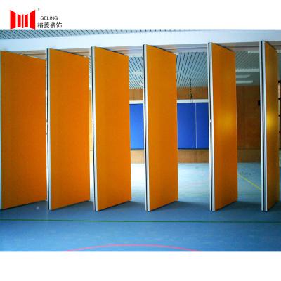 China MDF Board Wooden Decorative Partition Wall 95mm Movable Office Dividers for sale