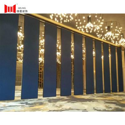 China Fashion MDF Board Movable Partition Wall 100mm Thick 5.5-13M high for sale