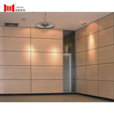 China 83mm MDF Demountable Partition Wall Panels 6063 Aluminum Frame for sale