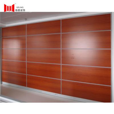 China MDF Board 45db Acoustic Movable Partition Wall Detachable for sale