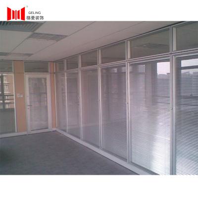 China Double Tempered Glass Movable Wall Systems 120 Minutes Fire Retardant for sale