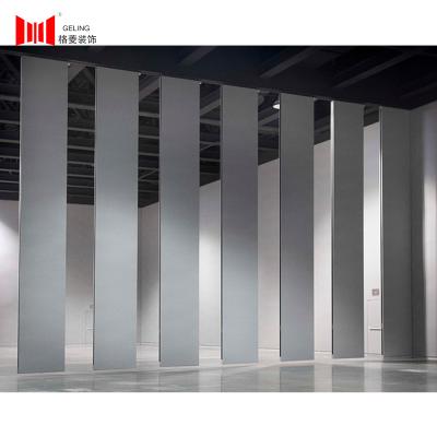 China Gallery Hall Removable Partition Walls Sliding Decorative Acustic 50db for sale