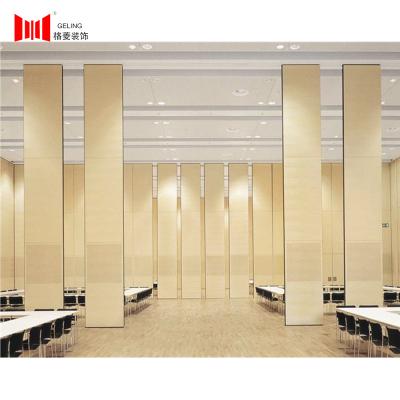 China 130mm Thickness Acoustic Operable Partition Wall For Restaurant for sale