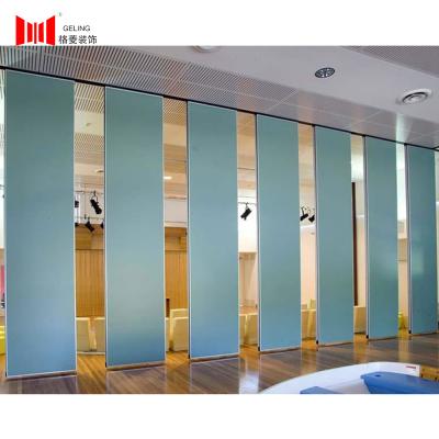 China 65mm Thickness Folding Modular Partition Wall For Restaurant for sale