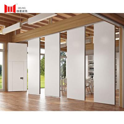 China 65mm White Color Fabric Movable Partition Wall Divider For Meeting for sale