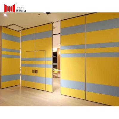 China ODM 6063 Aluminum Alloy Operable Partition Wall Fabric Hard Cushion for sale