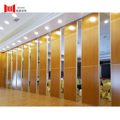 China 38-45db Soundproof Movable Wooden Partition for sale
