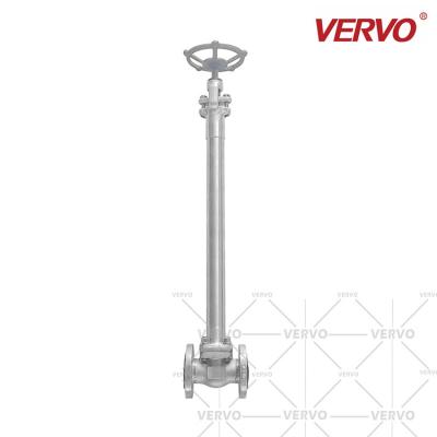 China Forged Steel Cryogenic Globe Valve F304L Dn40 150LB Extended Stem 250MM Low Temperature Globe Valve SS Globe Valve for sale