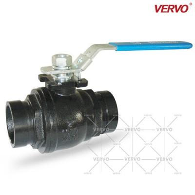 China DN50 Casting Ball Valve Carbon Steel WCB 2 Pc Ball Valve 2 Piece Type API608 Floating Ball Valve Two Piece 50mm 2inch for sale