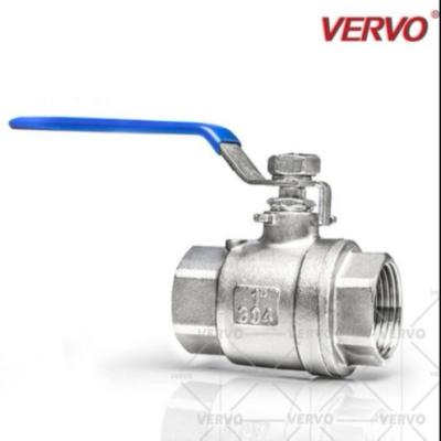 China Internal Thread Side Entry Floating Ball Valve Fire Safe DN25 201 304 316 Ss for sale