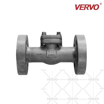 China High Pressure Check Valve Oil Check Valve Flap 1 Inch Dn25 900lb Rf Flanged Vertical Forged Steel Swing Check Valve for sale