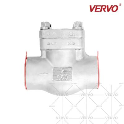 China Piston Lift Forged Check Valve Non Return Valve 2 Inch Dn50 150lb Alloy N08020 SW Full Port for sale