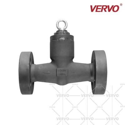 China 25mm 1'' Flanged Pressure Seal Check Valve Piston Lift  2500 LB Forged Steel Check Valve for sale