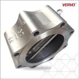 China DN200 Lugged Wafer Check Valve Dual Plate Stainless Steel 8 Inch 4A 150lb Full Bore Duplex for sale