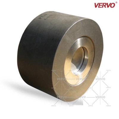 China 25mm 1inch Full Bore Wafer Type Single Disc Check Valve Non Return Forged Steel C95800 for sale