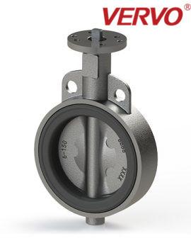 China Resilient API 609 Butterfly Valve 16 Inch CL150 Flanged Wafer Butterfly Valve for sale