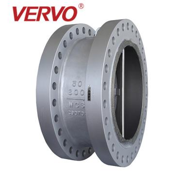 China Retainerless Dual Plate Check Valve Casting Steel Flanged End Connection for sale