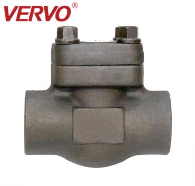 China API 602 Design Alloy Forged Steel Check Valves Swing Lift Type Pressure Seal Cover for sale