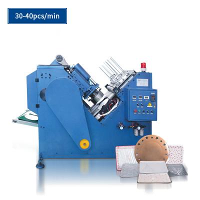 China Double Station Paper Plate Forming Machine for sale