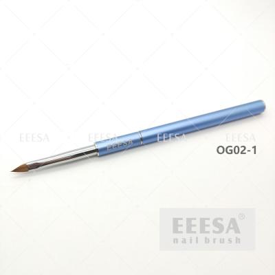 Китай Щетка ногтя ручки 3Д металла для цветка ногтя высекая чертеж картины продается