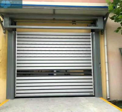 China Burglar Proof 2000mm Width 1.5m/S High Speed Rolling Doors for sale