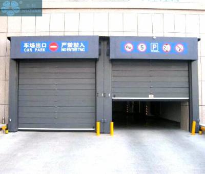 China Geomagnetic Control 2.2KW 2m/S High Speed Door for sale