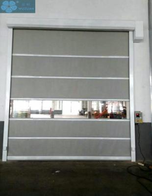 China Automatic 1.5m/S 1.5mm PVC Curtain Electric Roller Shutter for sale