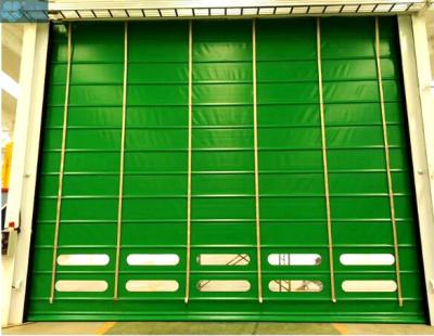 China Steel Structure 1.5KW 0.8mm Curtain Roller Shutter Doors for sale