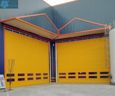China Stacking 2mm Galvanized Steel Roller Shutter Doors for sale