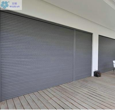 China ODM Aluminium Roller Shutter Doors With PU Foam Infilled for sale