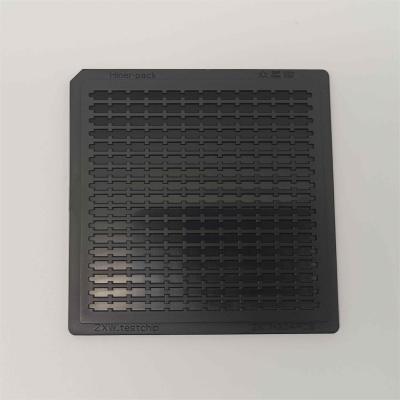 China Loading IC Parts Pick Up Structure Waffle Pack With Tweezers for sale