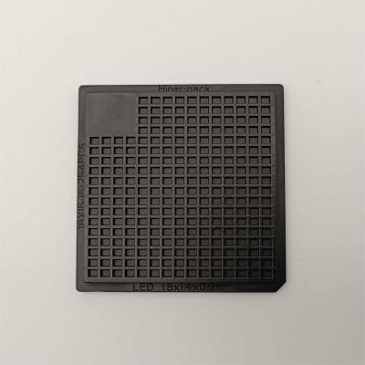 China PC Material Waffle Pack Chip Tray Series For LED Chips Packaging Solution for sale