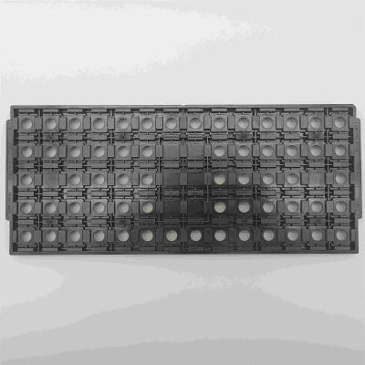 China 14*5 Pes Black Matrix Tray Jedec For Electronic Modules  for sale