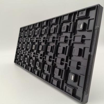 China Cavity Size 28.4*28.4*2.66mm Custom Jedec Trays for JEDEC Standard Compatibility for sale
