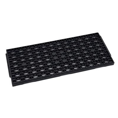 China Duurzame JEDEC IC-trays voor stofbeheersing en bescherming van halfgeleiderwafelverpakkingen Te koop